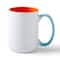 16 Pack: Cricut® 15oz. Beveled Ceramic Mug Blank